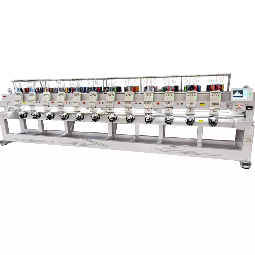 Máy thêu mười hai đầu được xếp hạng hàng đầu